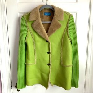 Escada Sport Lambswool Shearling Jacket